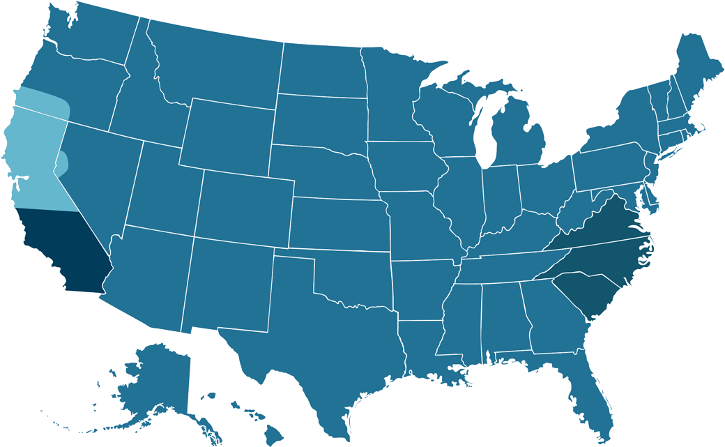 BMD Regional map