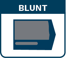 Blunt points