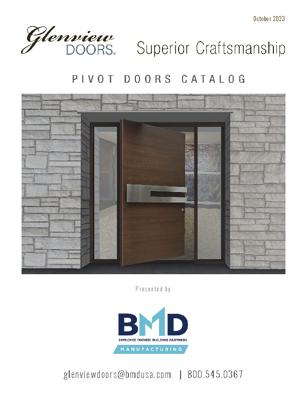 Pivot-Front-Doors-Catalog-GlenviewDoors-Presented-by-BMD_Cover